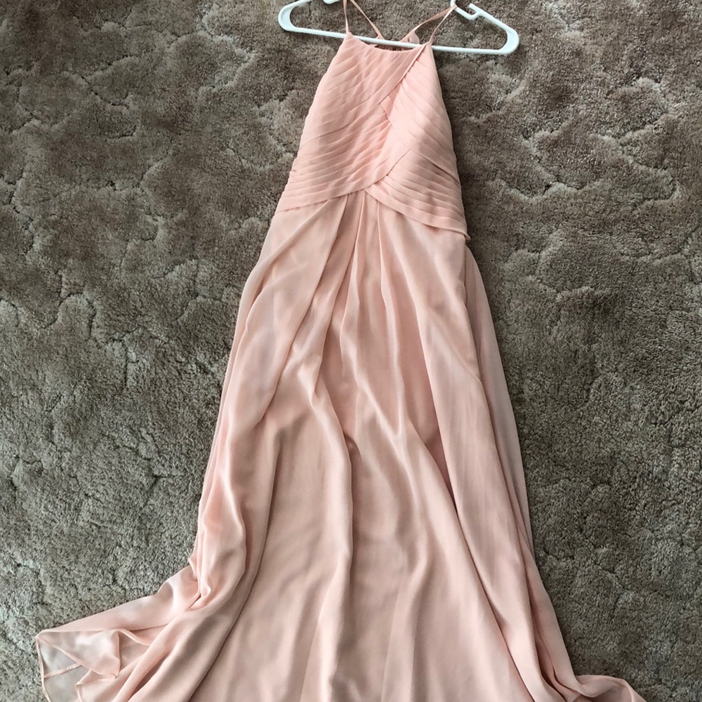Pale Pink Bridesmaids Dress